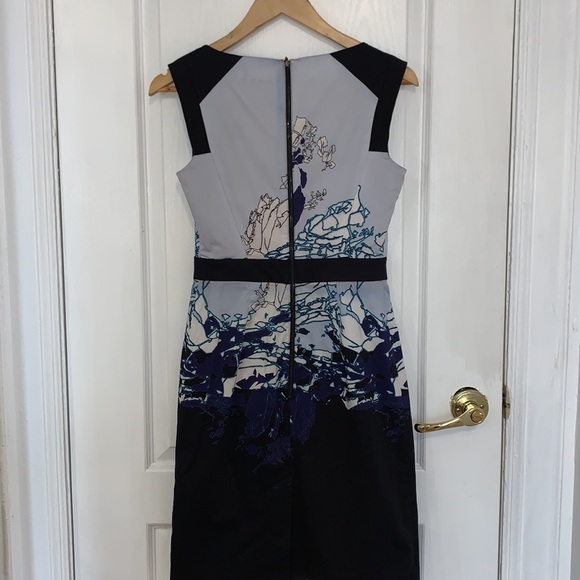 FRENCH CONNECTION Blue Sheath Dress - Picture 2 of 9